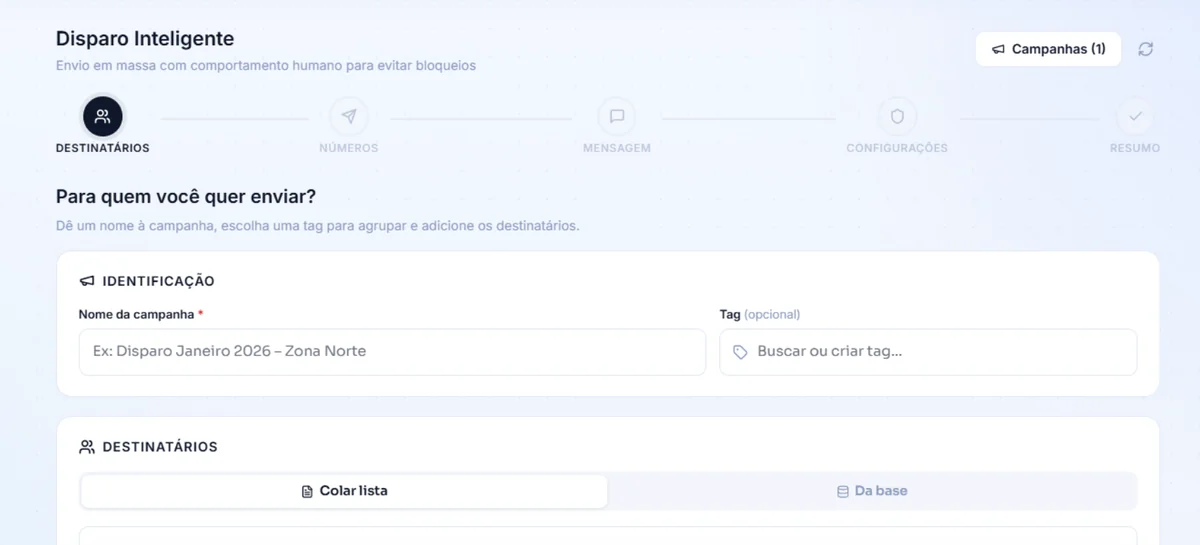 Disparador Inteligente — Político IA